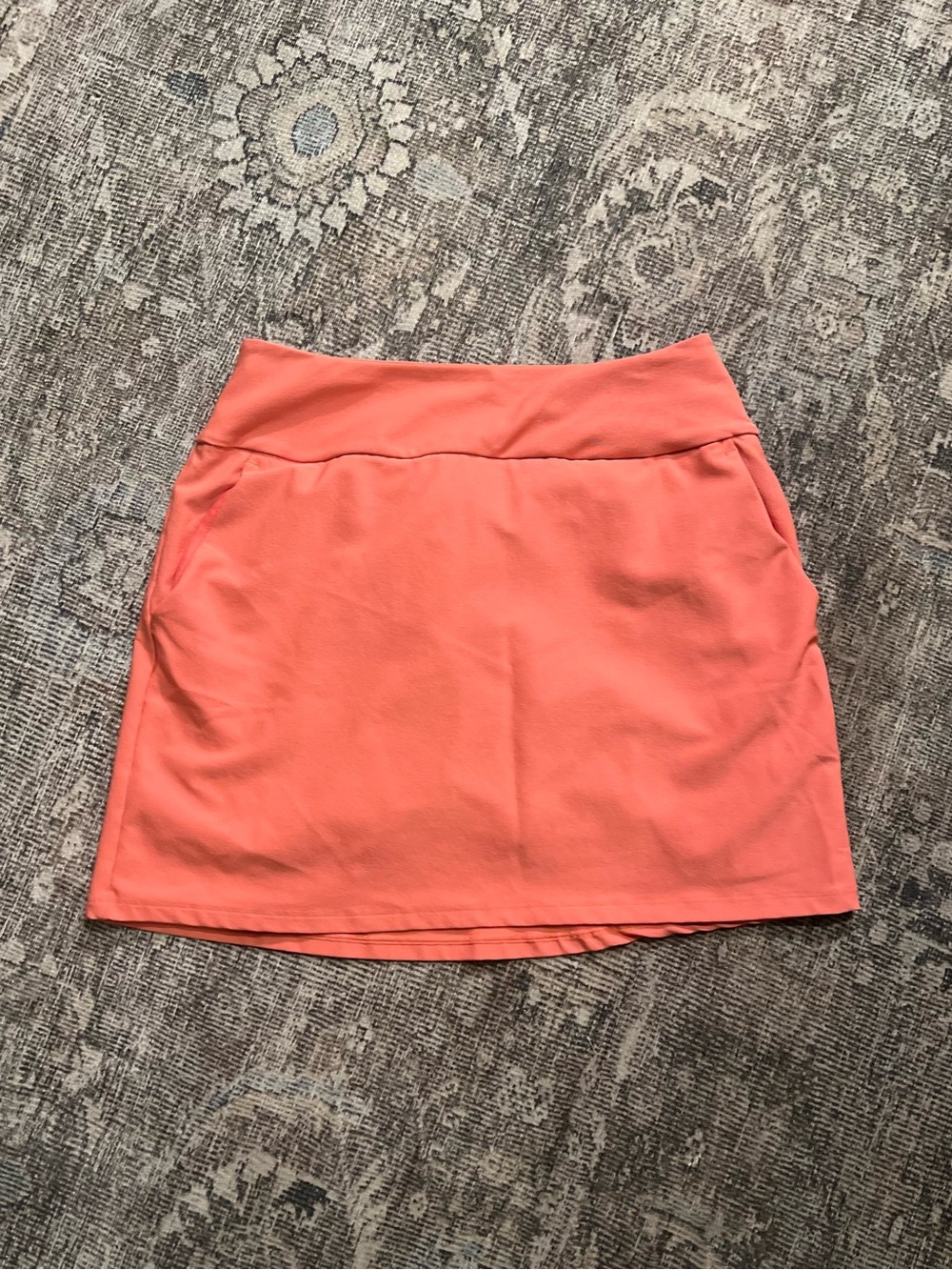 adidas Coral Pink Pull-On Golf Athletic Skort - Size Small